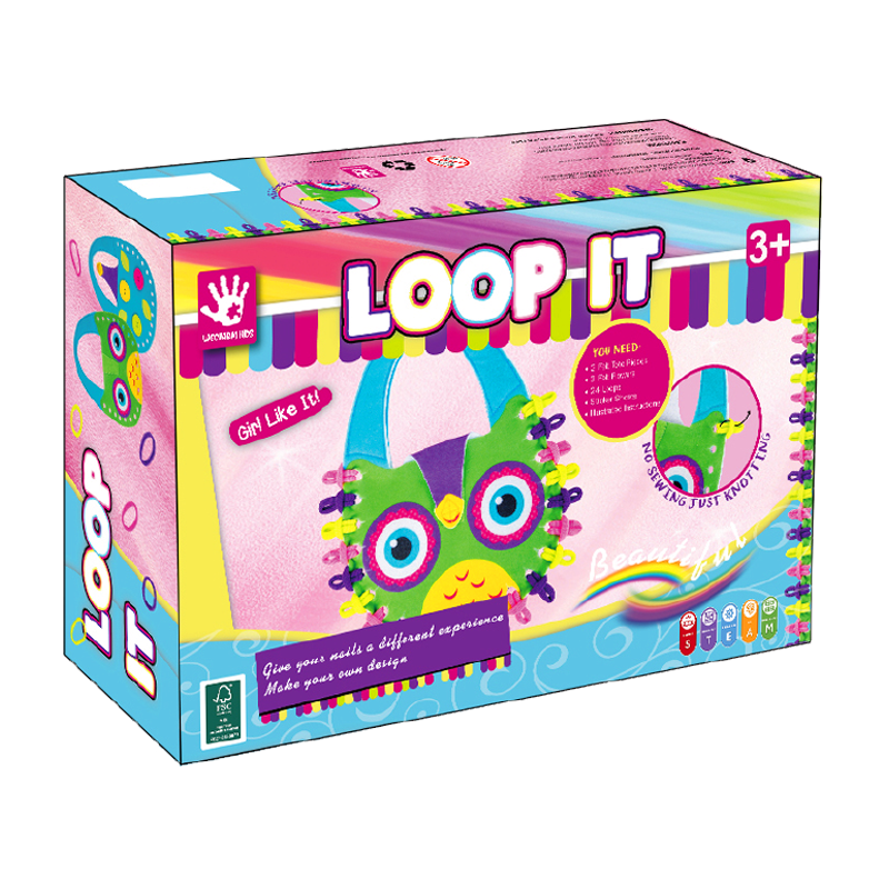 Kit de brinquedos de tricô Loop It