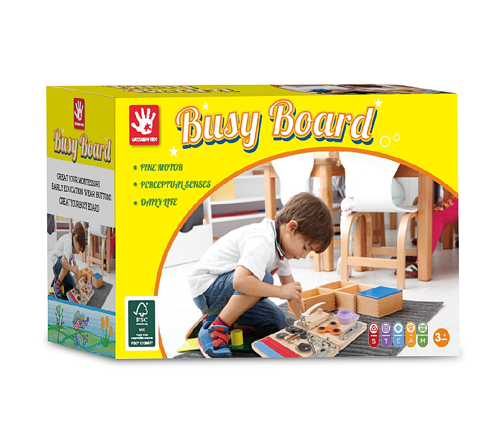 Kit de brinquedos educativos Busy Board Early